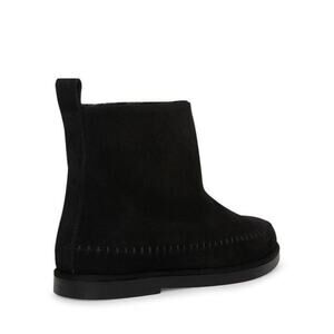 NWOT Steve Madden Tommy Black Suede Ankle Booties